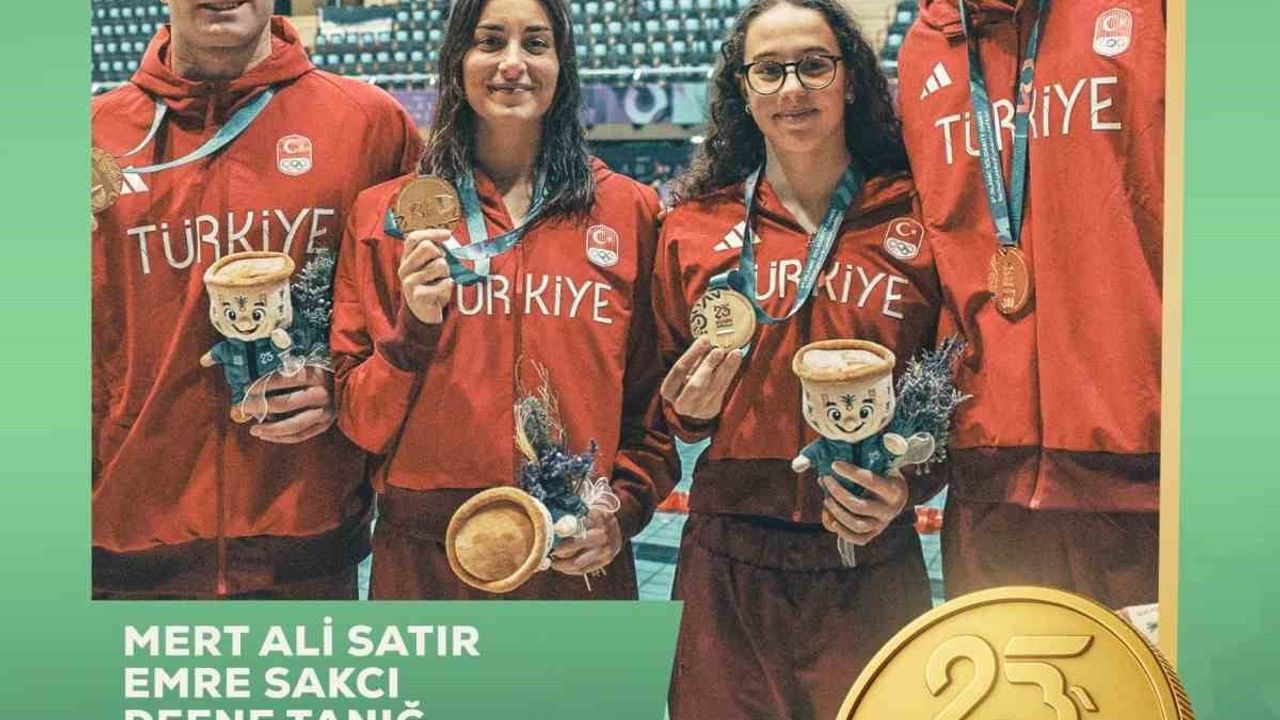 Riyad'da Türk yüzücülerin günü: 6 altın, 2 gümüş, 1 bronz