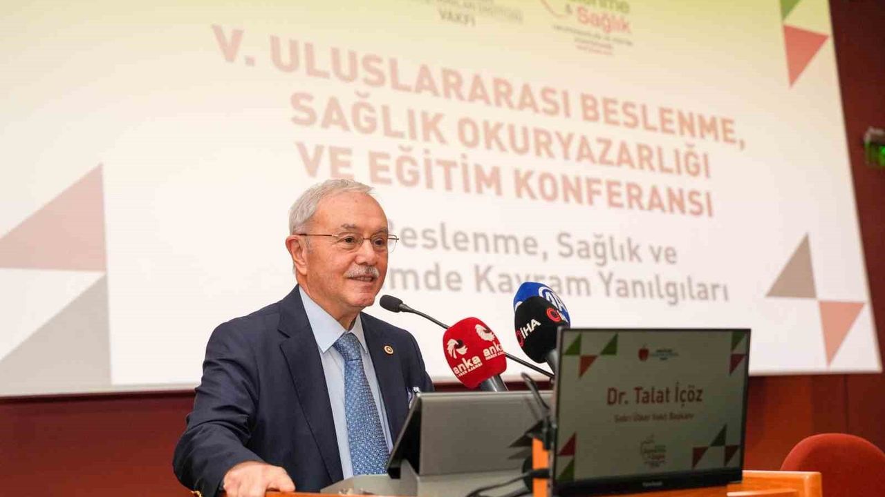 Sabri Ülker Vakfı Başkanı İçöz: Türkiye'de beslenme ve gıda okuryazarlığı geride
