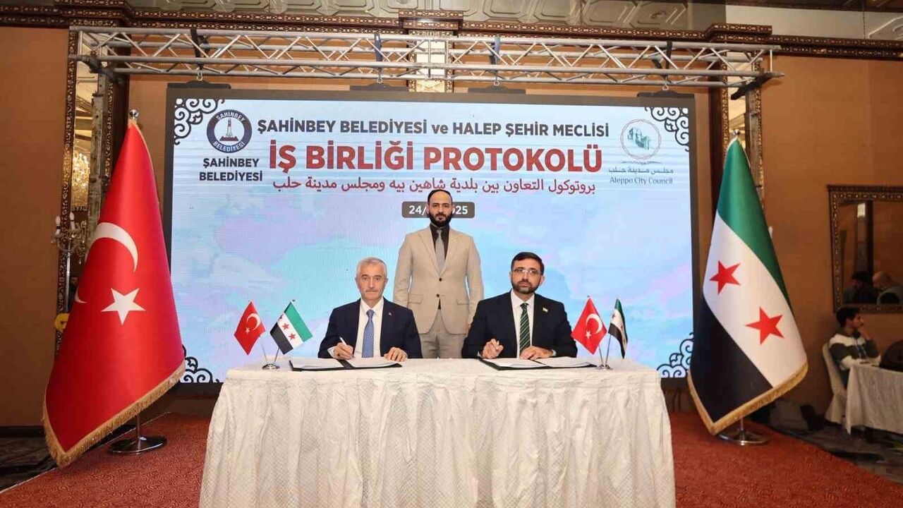 Şahinbey ile Halep arasında şehircilik odaklı iş birliği protokolü