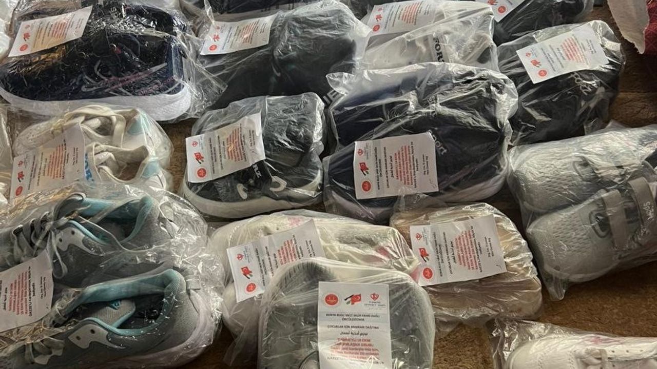 Saimbeyli Kadınlarının Desteği Han Yunus’taki Çocuklara Ulaştı