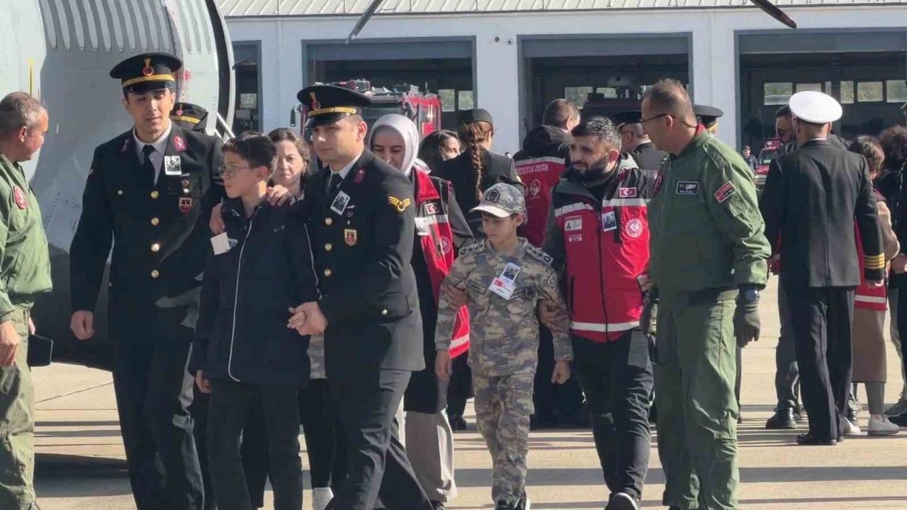 Sakaryalı şehit Akın Karakuş Cengiz Topel Havalimanı'nda uğurlandı