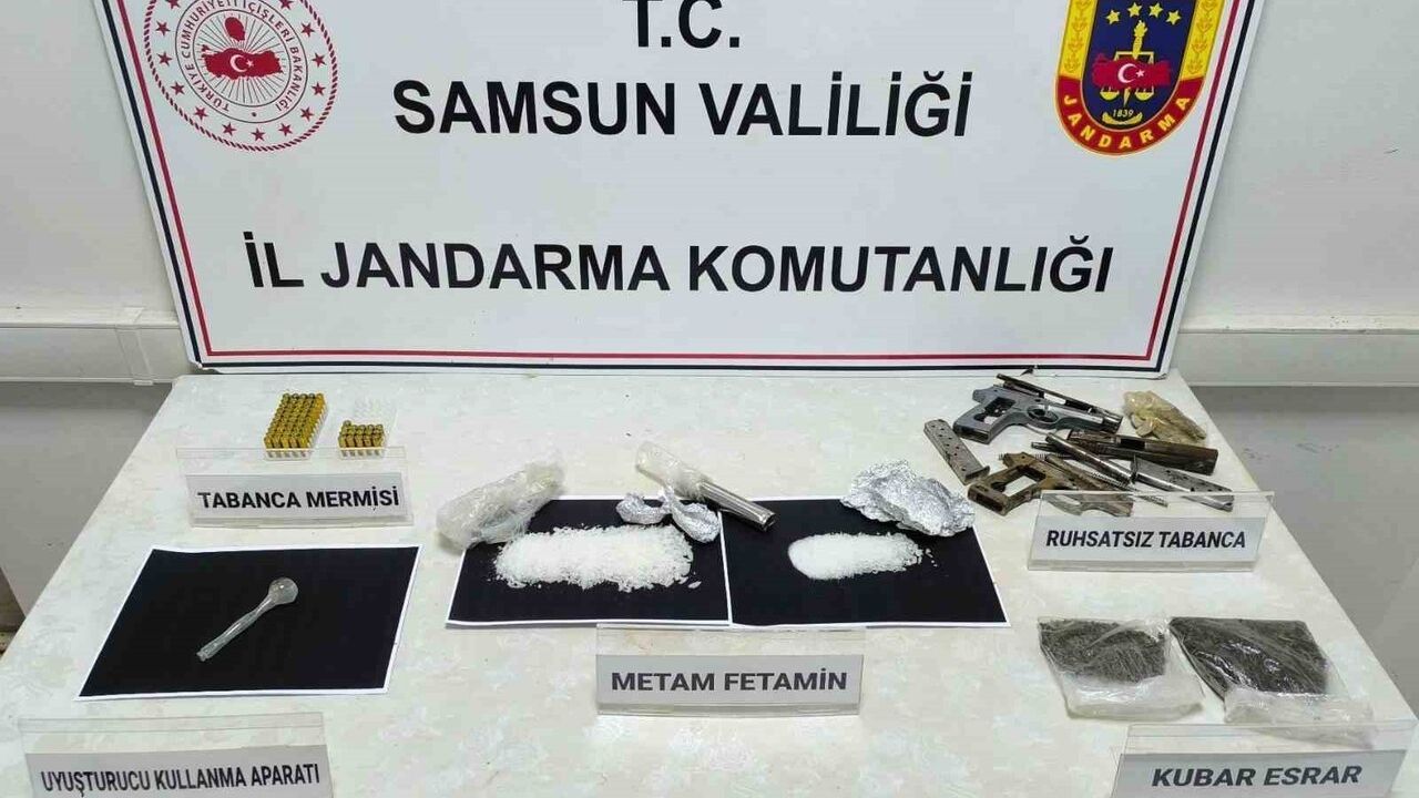 Samsun Çarşamba'da jandarma operasyonu: 1 gözaltı