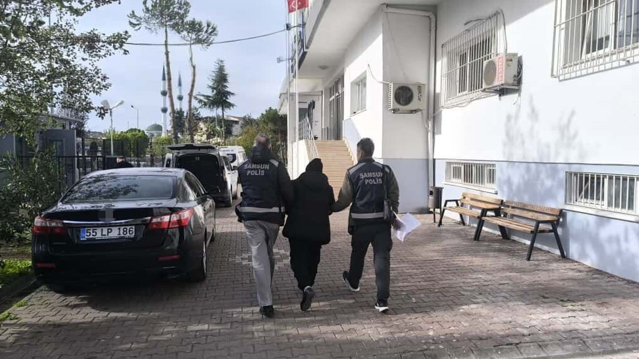 Samsun'da 12 yıl 11 ay hapis cezası bulunan şahıs yakalandı