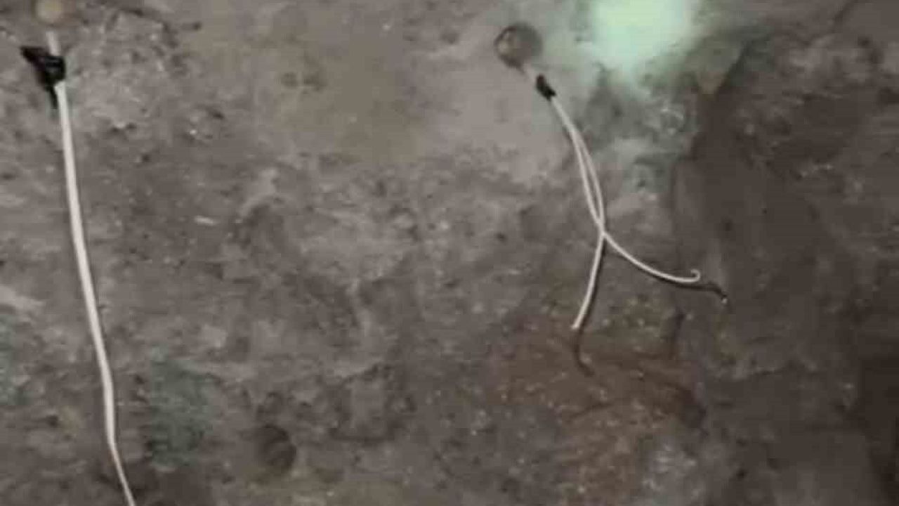 Samsun’da izinsiz kazı yapan 2 kişi jandarma tarafından suçüstü yakalandı