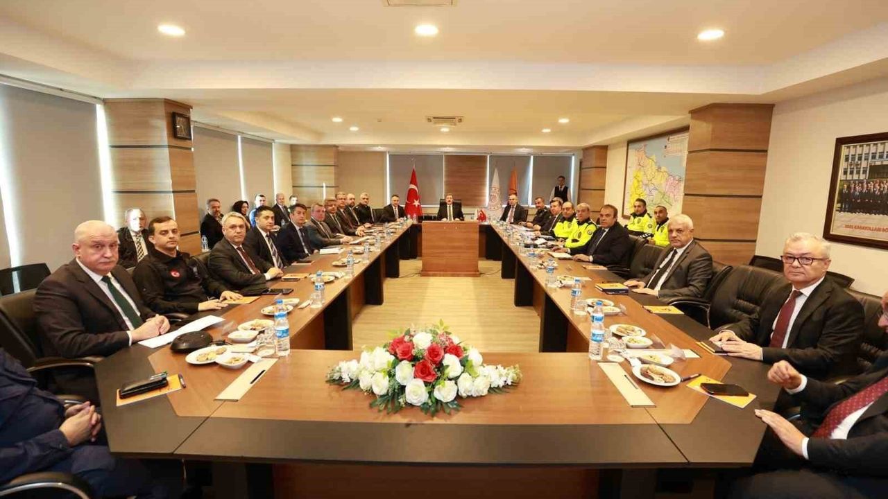 Samsun'da kış hazırlıkları için koordinasyon toplantısı