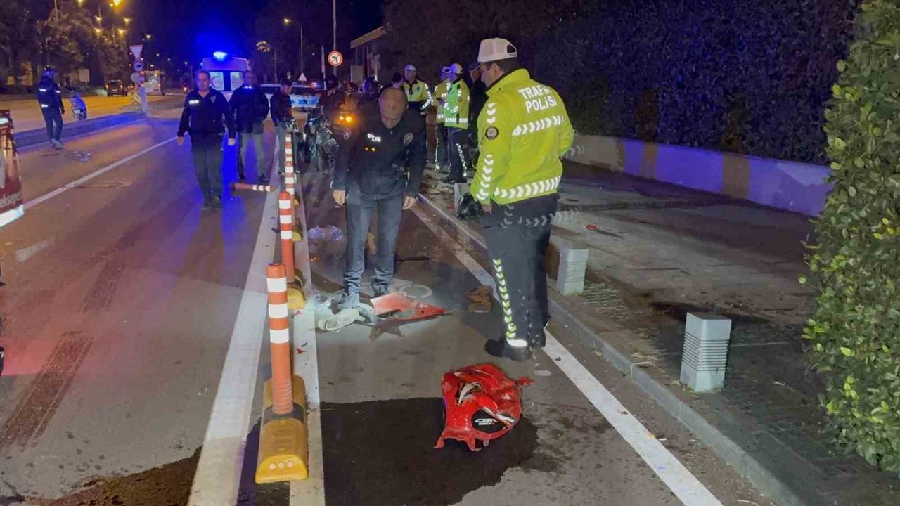 Samsun'da Motosiklet Kazası: 3 Ağır Yaralı