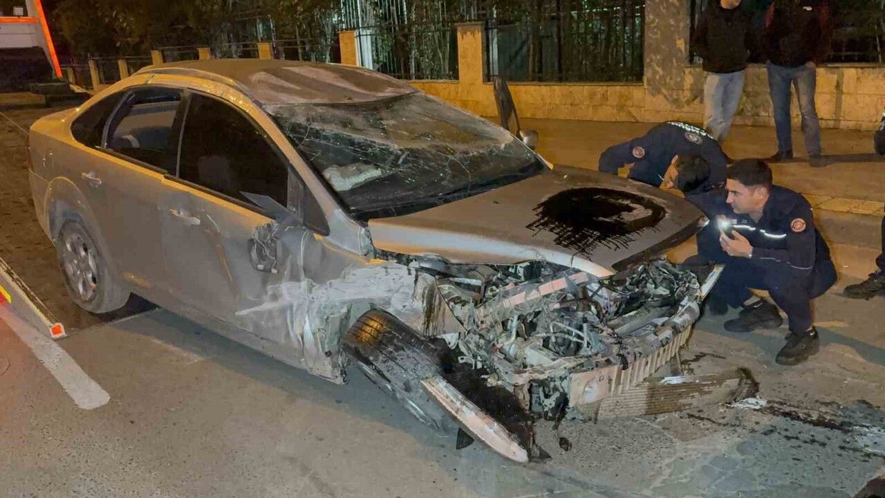 Samsun'da otomobil takla attı: Bir kişi yaralandı