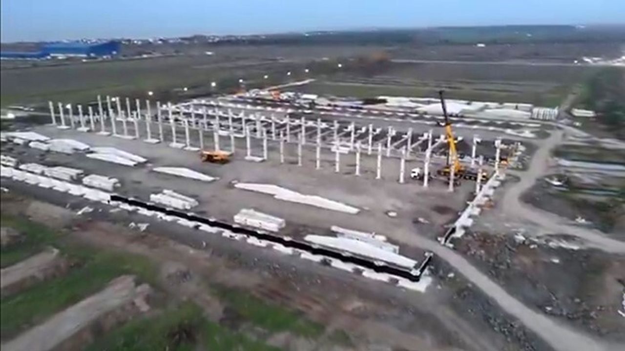 Samsun Yeni OSB’de altyapı ve fabrika yatırımları sürüyor