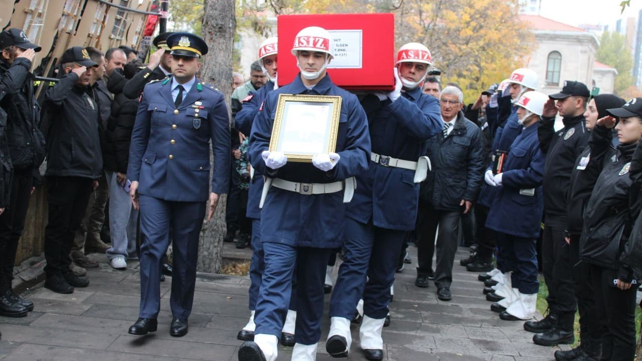 Şehit Hava Pilot Binbaşı Nihat İlgen, Kayseri'de uğurlandı