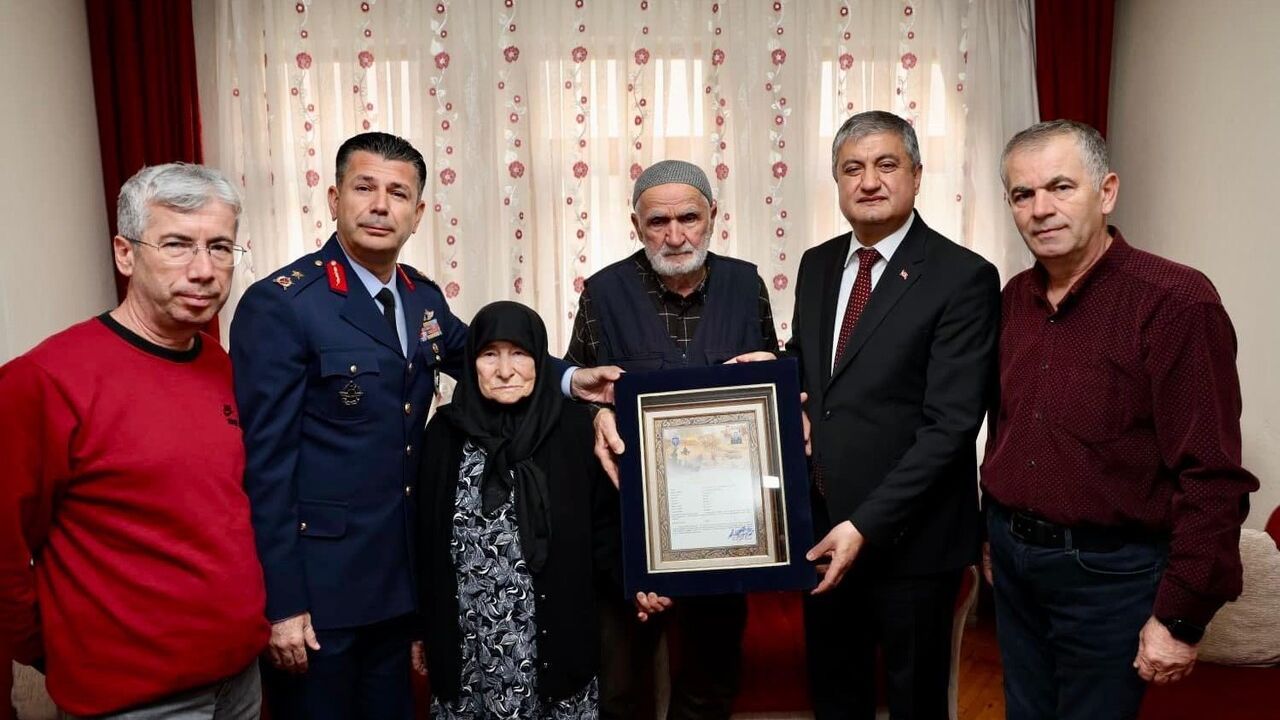 Şehit Nuri Özcan'ın Ailesine Şehadet Belgesi Teslim Edildi