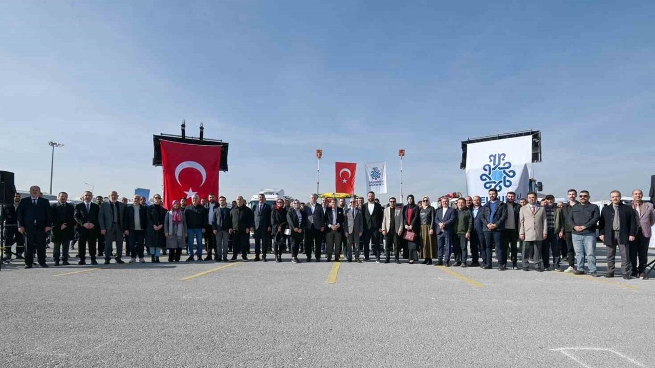 Selçuklu Belediyesi filosuna 71 yeni araç eklendi