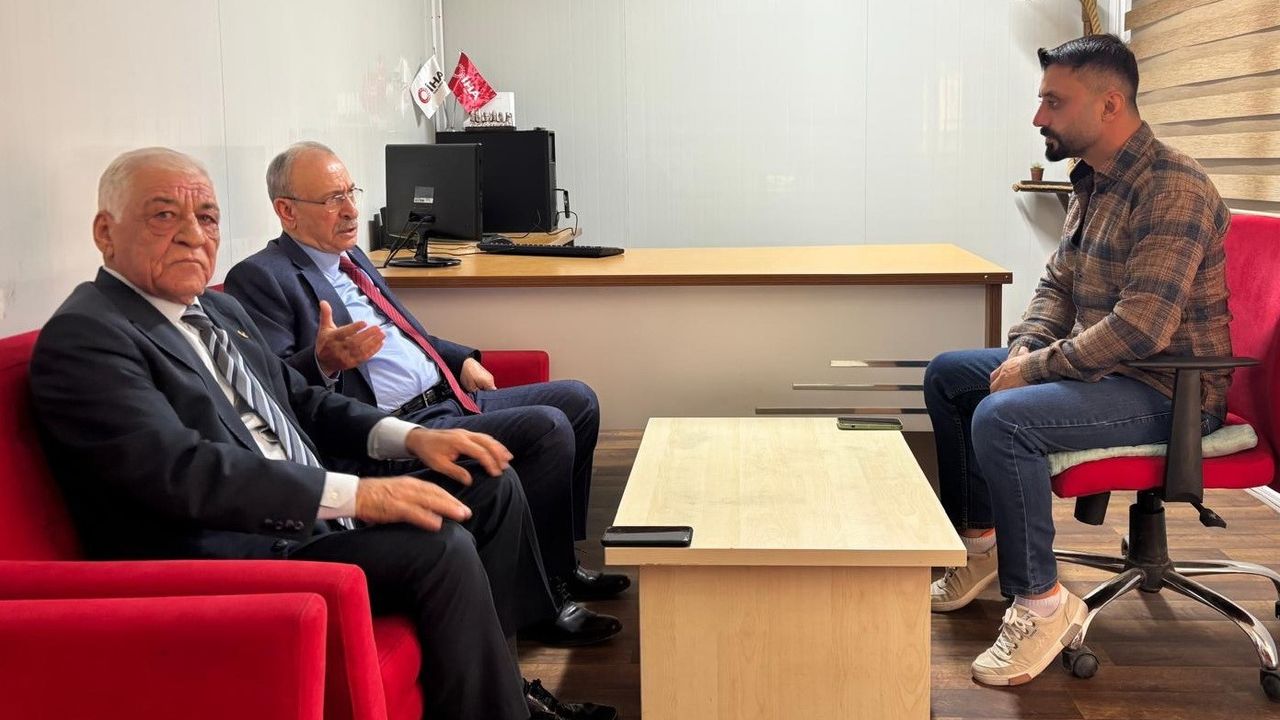 Şevket Gürsoy İHA Adıyaman Bürosu'nu Ziyaret Etti