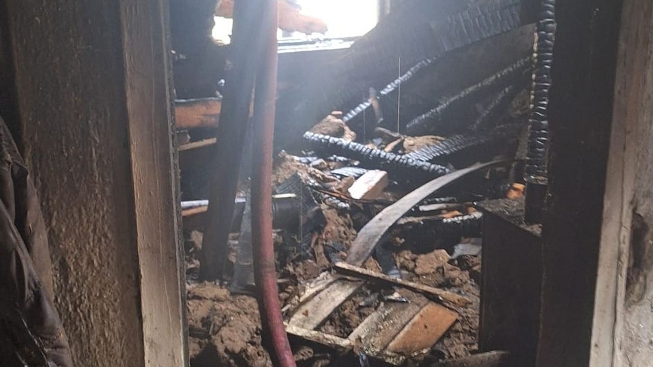 Seydişehir'de Müstakil Evde Yangın