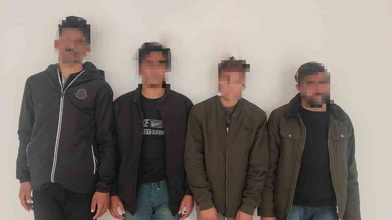 Siirt’te sahte pasaportla 4 Afganistan uyruklu düzensiz göçmen yakalandı