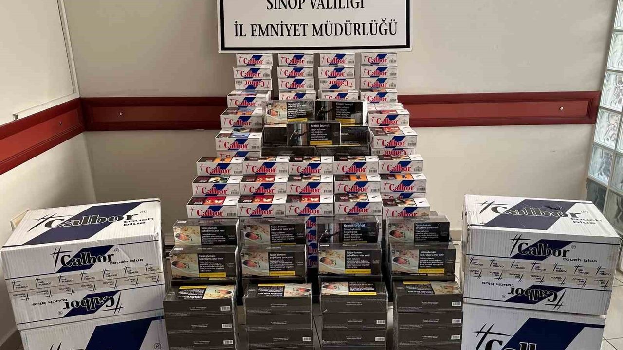 Sinop Emniyetinden Kaçakçılık ve Uyuşturucuya Yönelik Operasyon