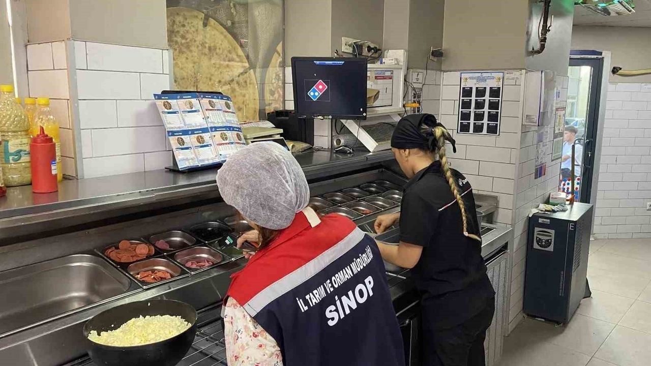 Sinop’ta gıda denetimleri sonucu 41 işyerine ceza uygulandı