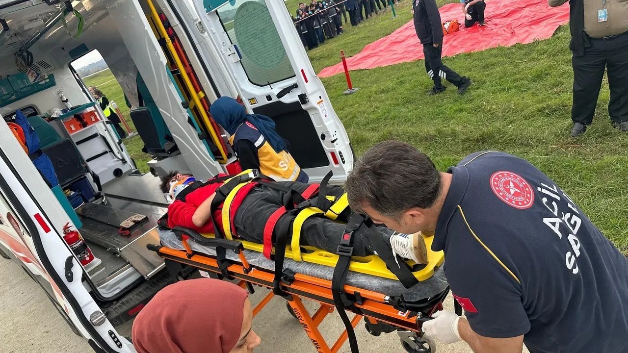 Sinop'taki Uçak Kazası Tatbikatı İhbarları Beraberinde Getirdi