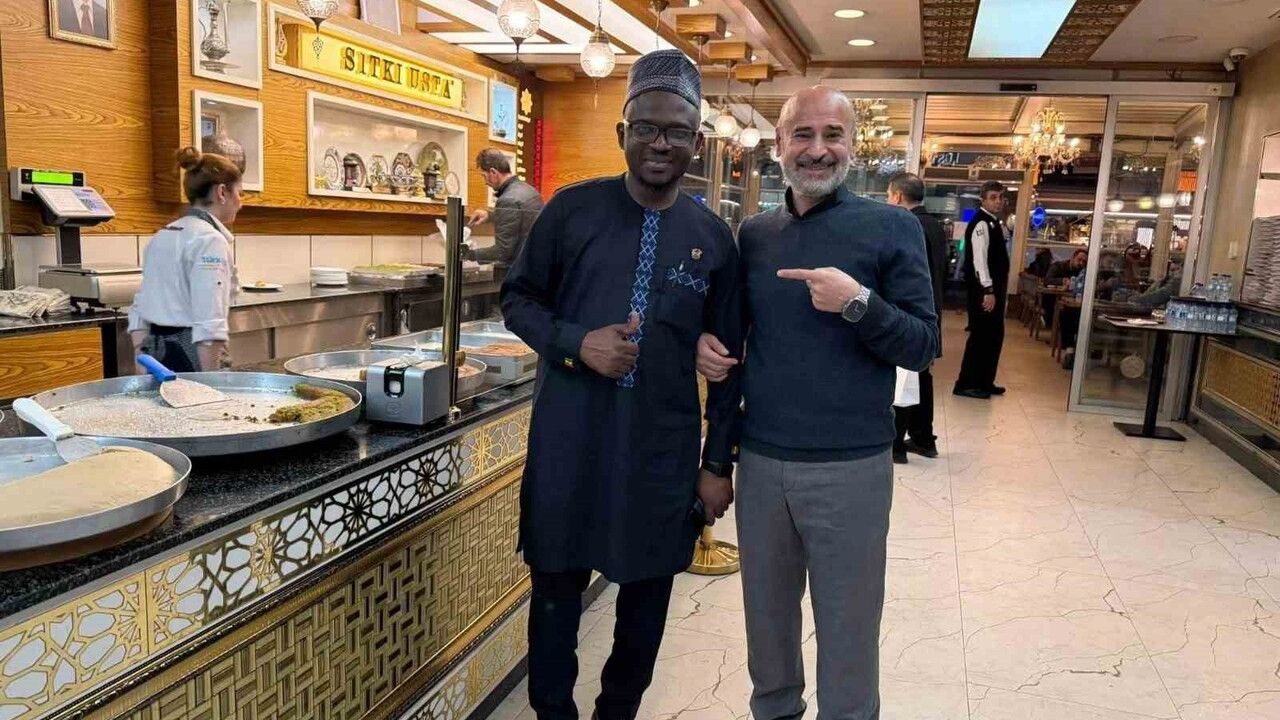 Sıtkı Usta Çukurambar, Gana Büyükelçisi Sheikh Abdul Nasiru-Deen'i Ağırladı