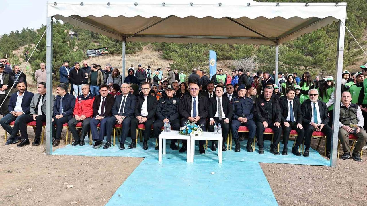 Sivas’ta 90 bin fidan toprakla buluştu