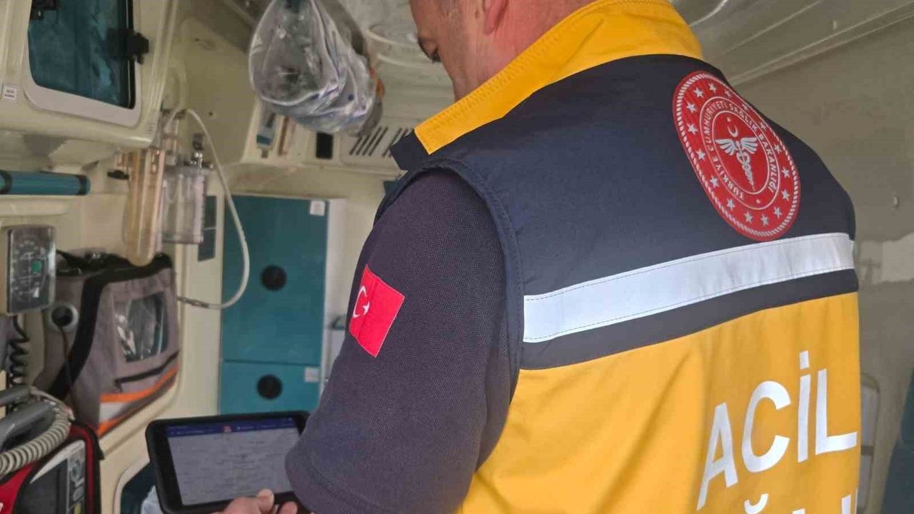 Sivas’ta ambulanslarda Elektronik Vaka Sistemi uygulaması başladı