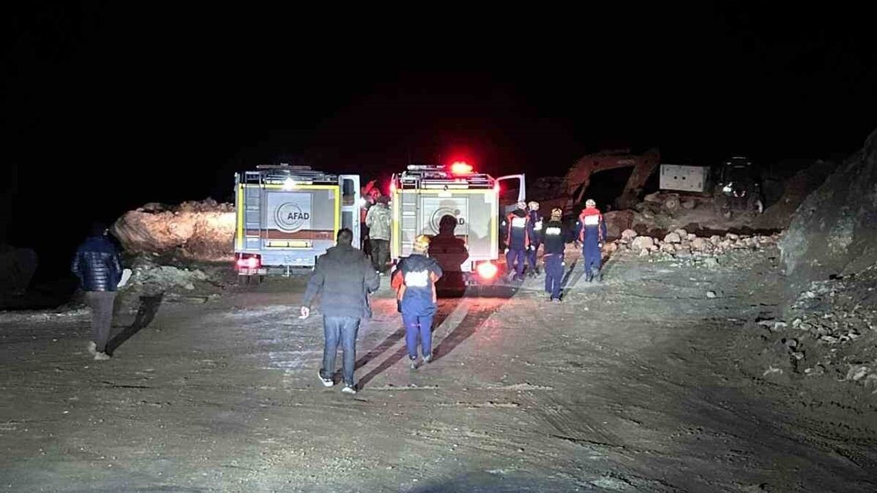 Sivas’ta maden ocağında göçük: 1 işçi için kurtarma çalışması sürüyor