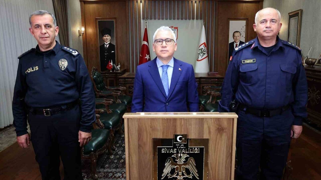 Sivas'ta suç oranları %13 azaldı: Vali Yılmaz Şimşek açıklaması