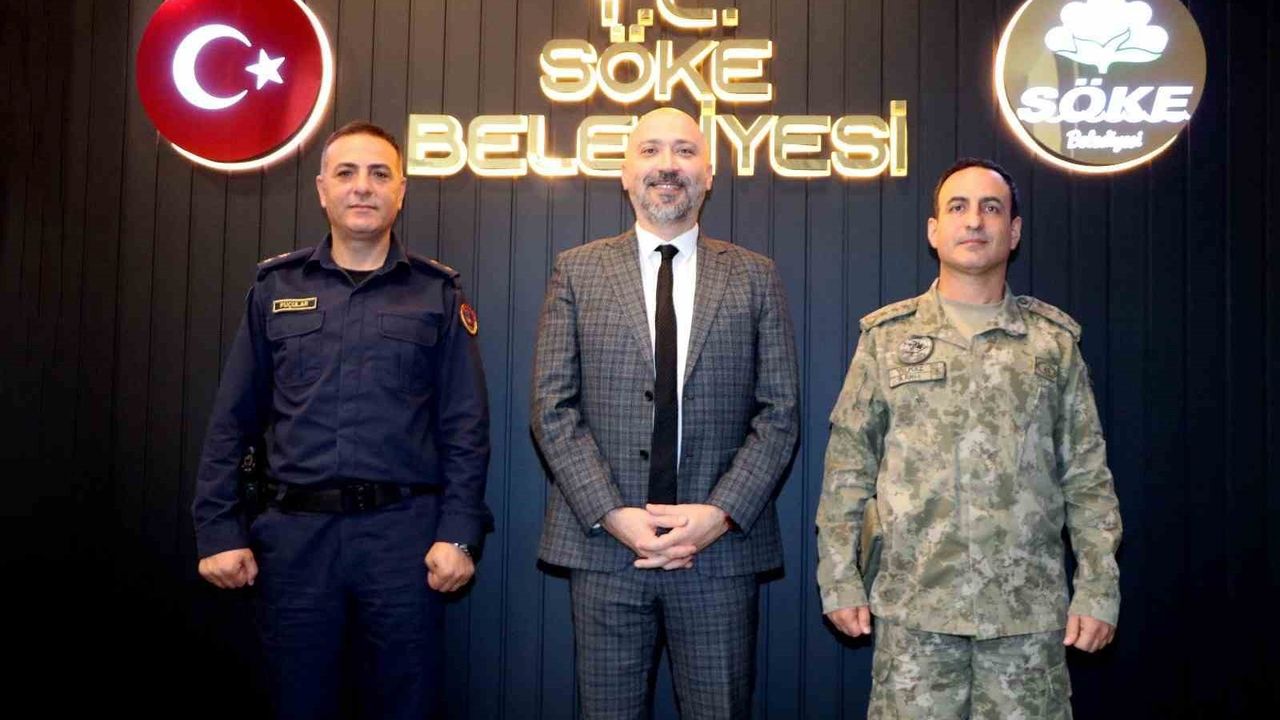 Söke Belediye Başkanı Arıkan, Komutanlarla Bir Araya Geldi