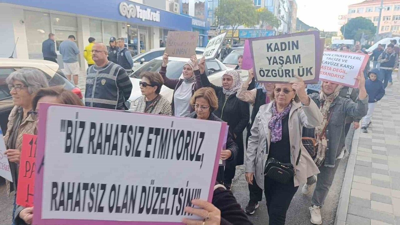 Söke'de 25 Kasım'da Kadına Yönelik Şiddete Karşı Farkındalık Yürüyüşü