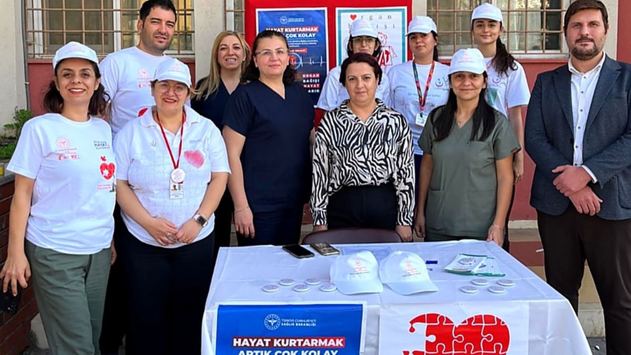 Söke Fehime Faik Kocagöz Devlet Hastanesi'nde organ bağışı farkındalığı