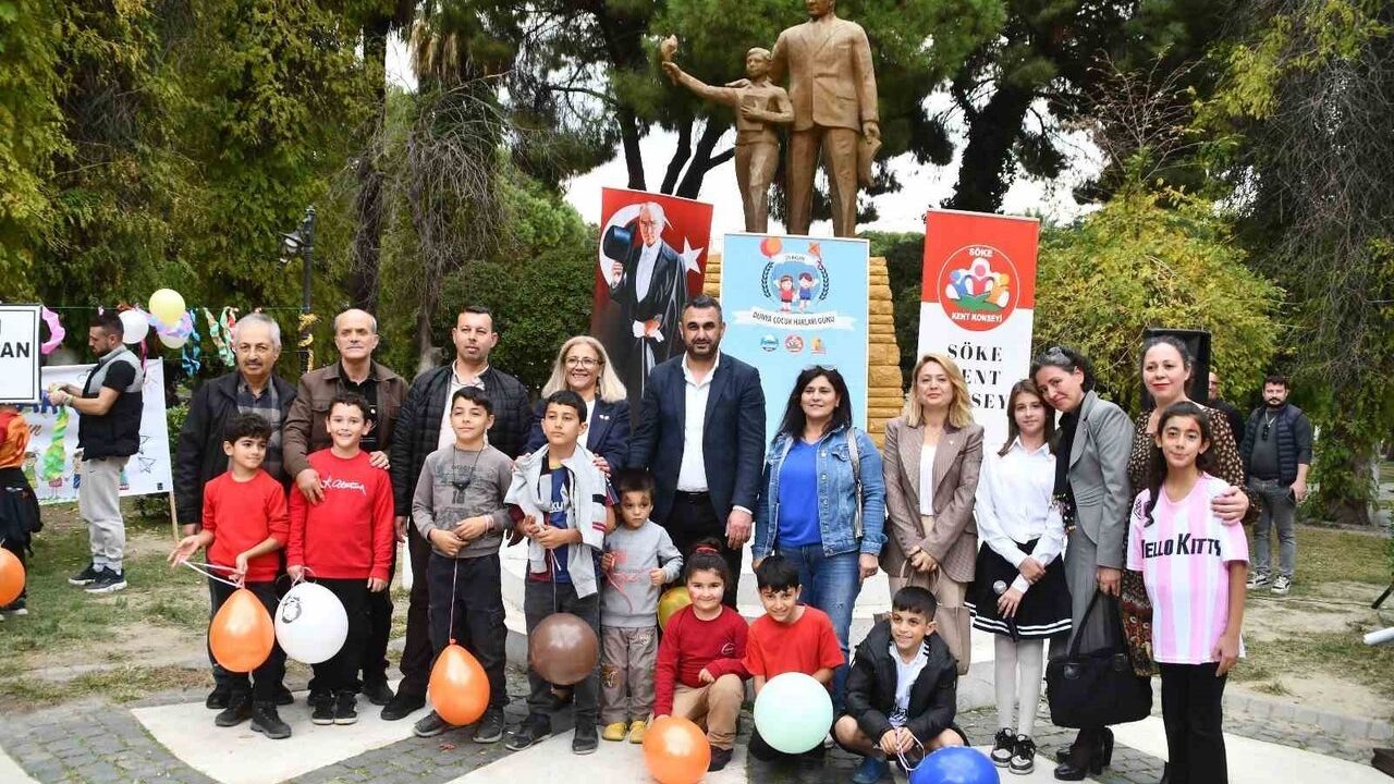 Söke Kent Konseyi 20 Kasım'da Çocuklar için Neşeli Etkinlik Düzenledi