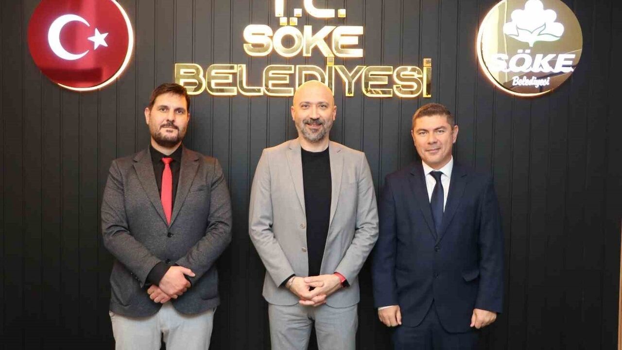 Söke'nin Yeni Başhekimi Yılmaz'dan Belediye Ziyareti