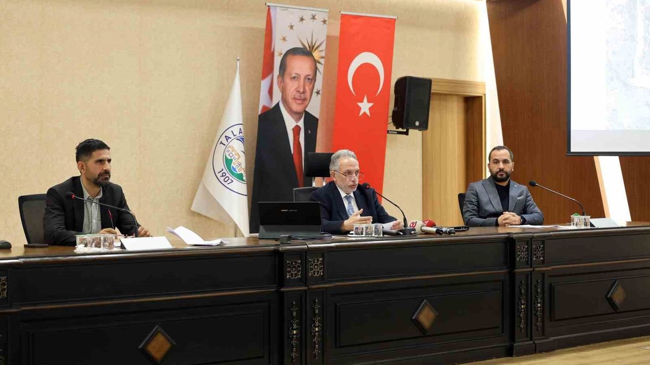 Talas Belediye Meclisi Kasım Ayı Toplantısını Gerçekleştirdi