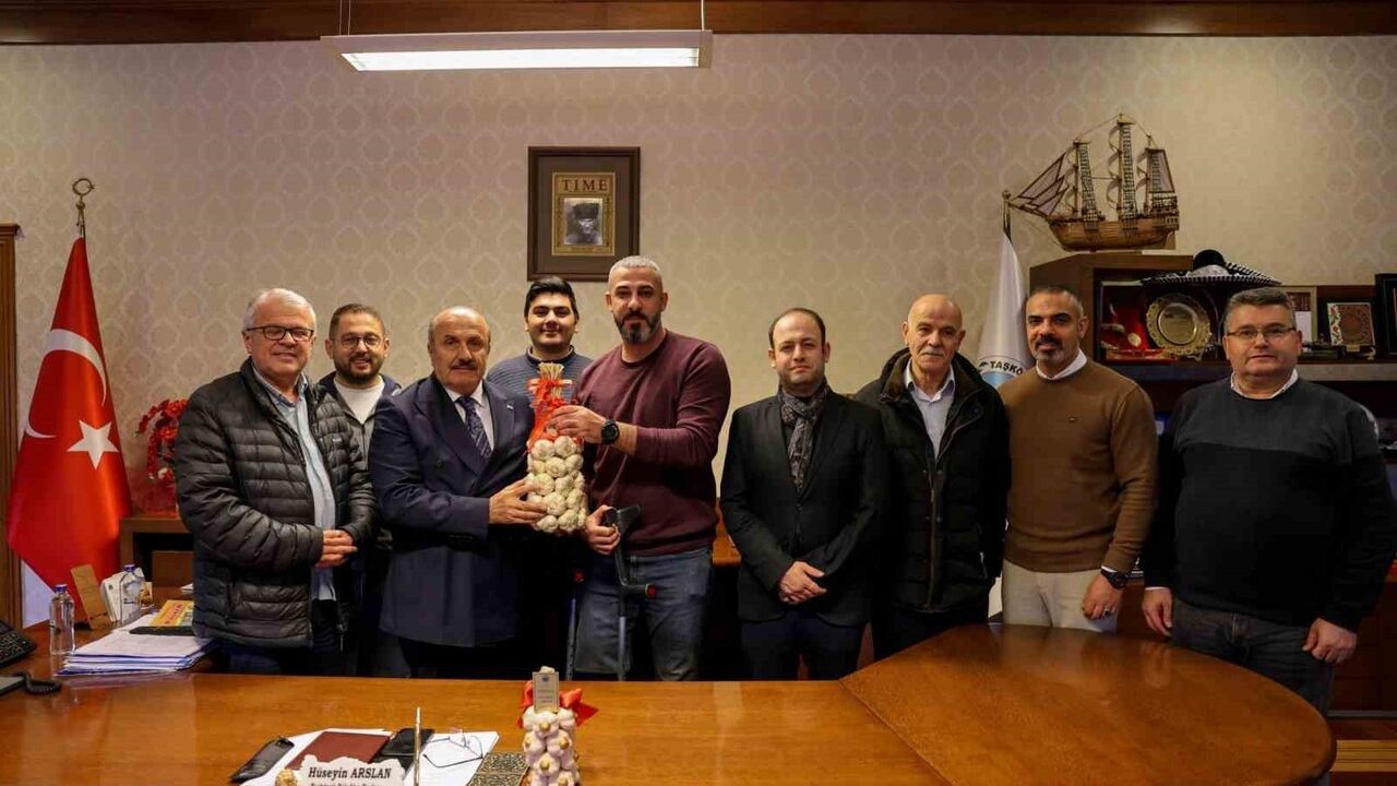 Taşköprü'de Sami Shehada'ya Ziyaret: Türkiye'nin Filistin Desteği Vurgulandı