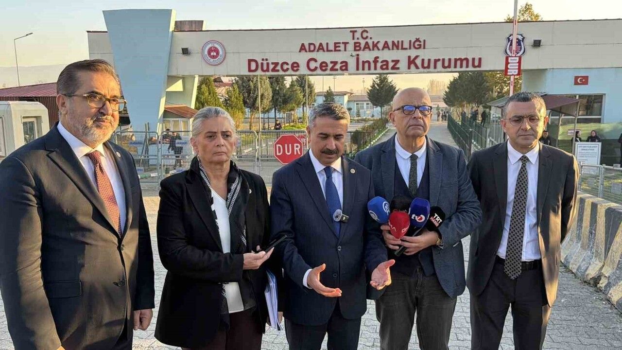 TBMM Heyeti Düzce Ceza İnfaz Kurumu'nda inceleme yaptı