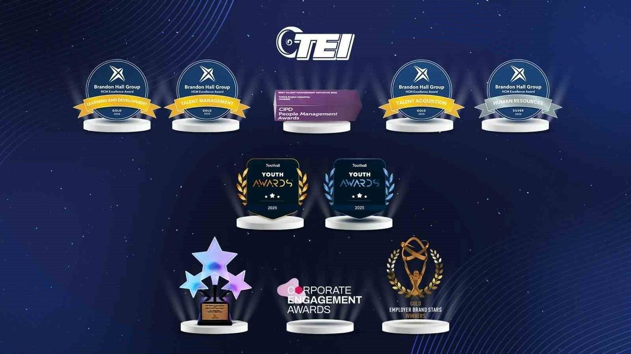 TEI, İnsan Kaynakları ve Kurumsal Sorumlulukta 10 Uluslararası ve Ulusal Ödül Aldı