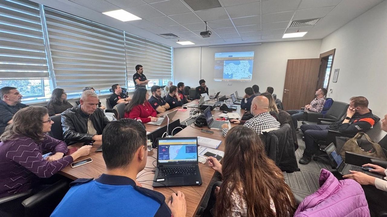 Tekirdağ'da AYDES ile Afetlere Dijital Hazırlık