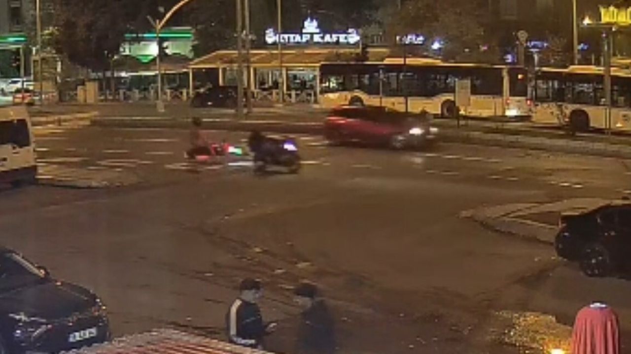 Tekirdağ'da iki ayrı motosiklet kazası: 3 yaralı, kameraya yansıdı