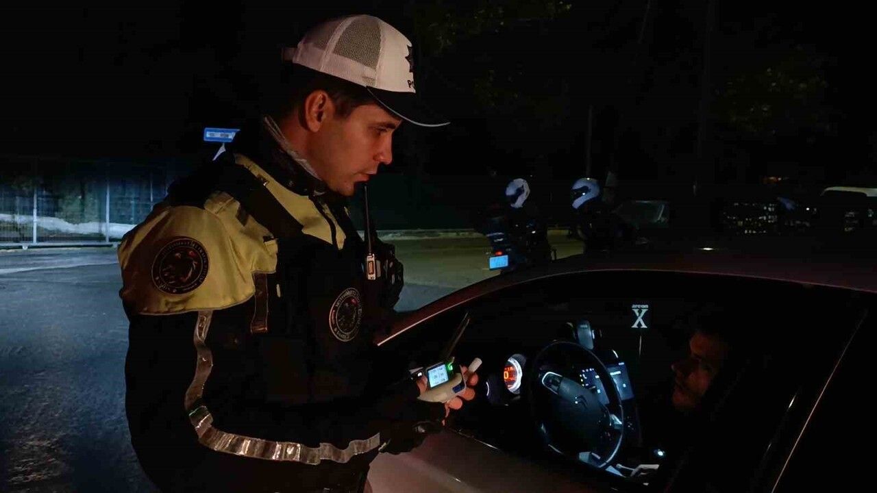 Tekirdağ'da trafik denetimi: Kurallara uymayan sürücülere 70 bin TL ceza