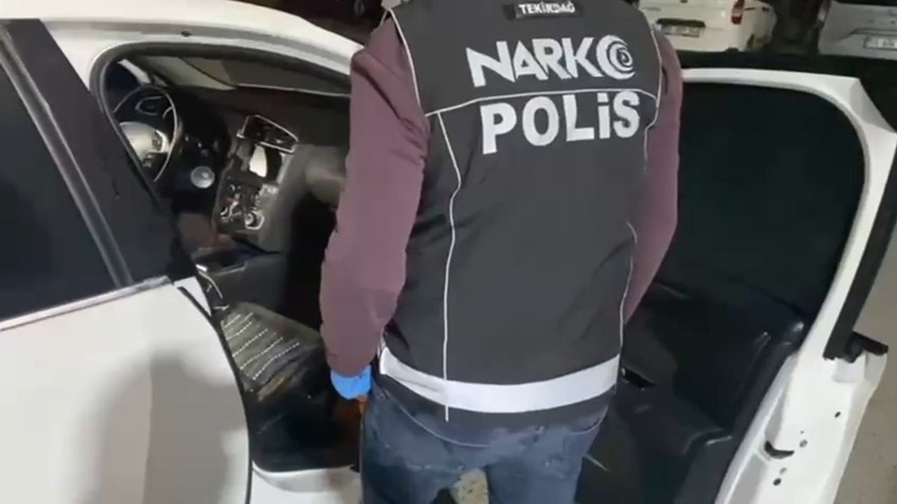 Tekirdağ'da Uyuşturucu Operasyonu: Büyük Miktar Ele Geçirildi