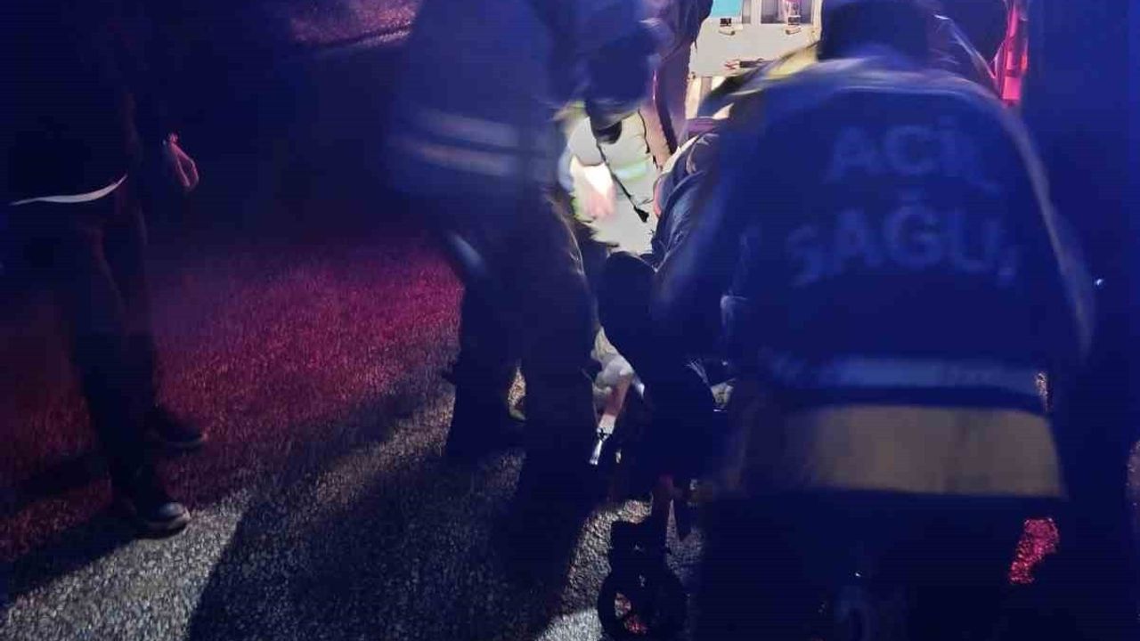 Tokat'ta alkollü sürücünün aracı şarampole yuvarlandı