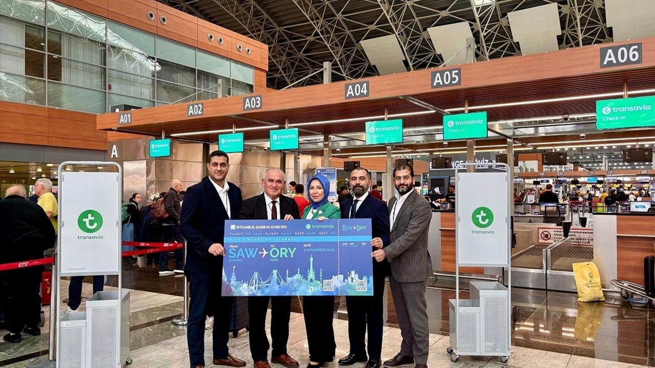 Transavia France, Sabiha Gökçen Havalimanı ile Paris Uçuşlarına Başladı