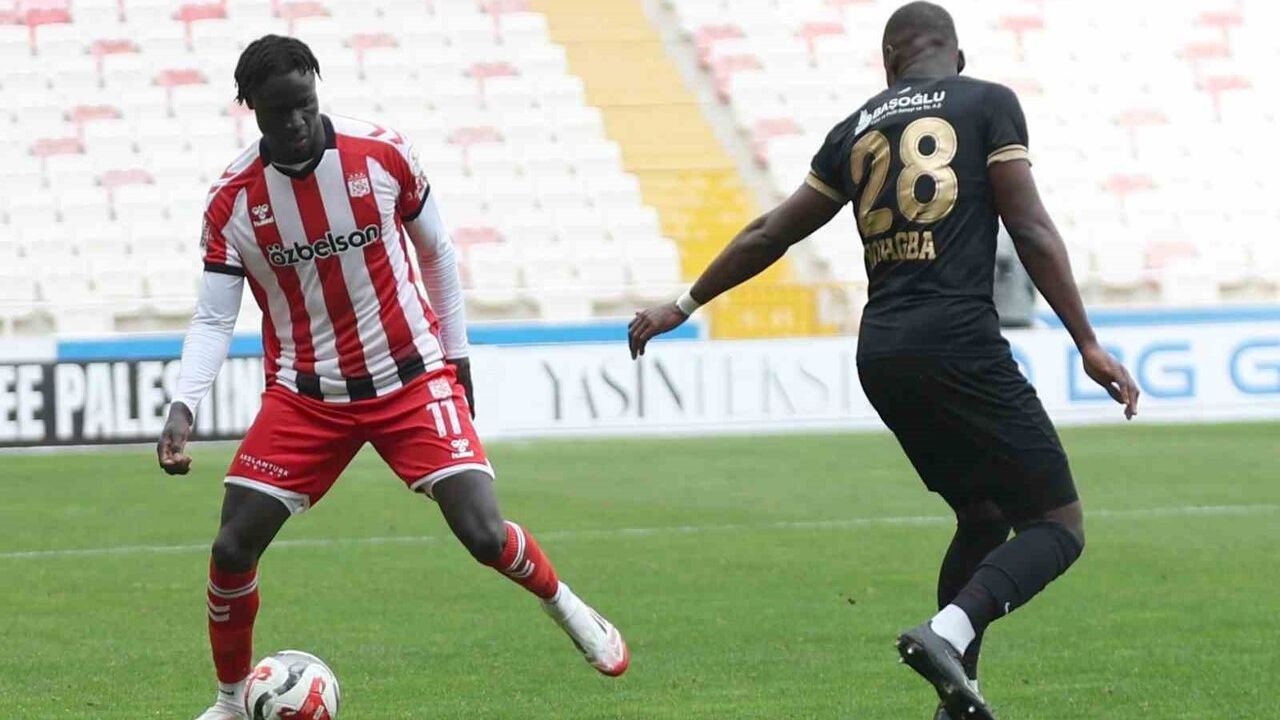 Trendyol 1. Lig: Özbelsan Sivasspor 1-0 Boluspor