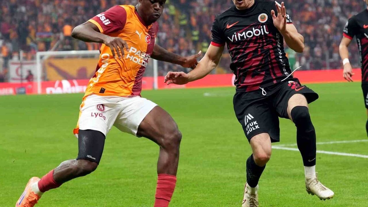 Trendyol Süper Lig: Galatasaray 0-1 Gençlerbirliği (İlk yarı)
