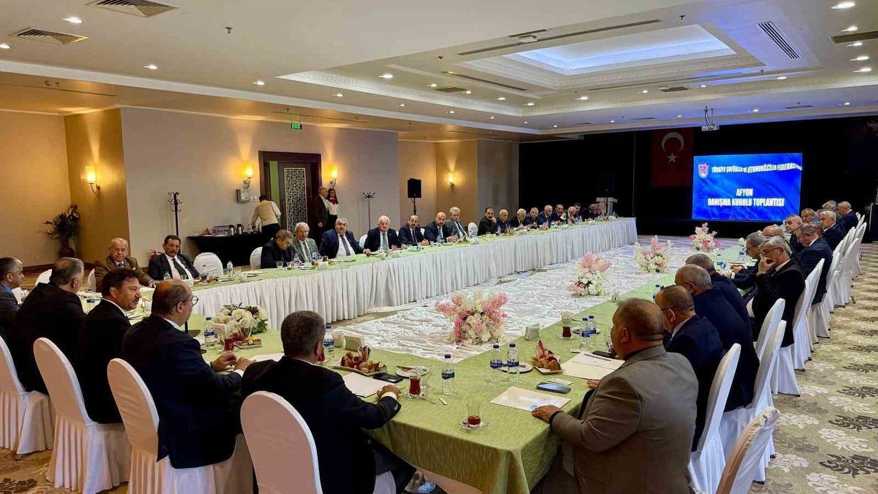 TŞOF Danışma Kurulu Afyonkarahisar'da toplandı