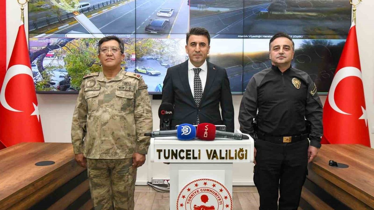Tunceli’de asayiş olaylarında yüzde 22 azalma