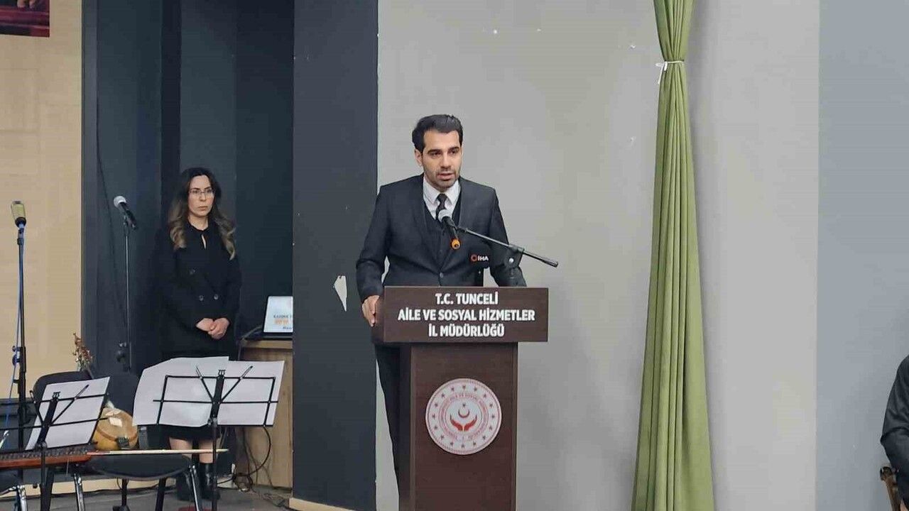 Tunceli'de sanatla kadına yönelik şiddete güçlü duruş