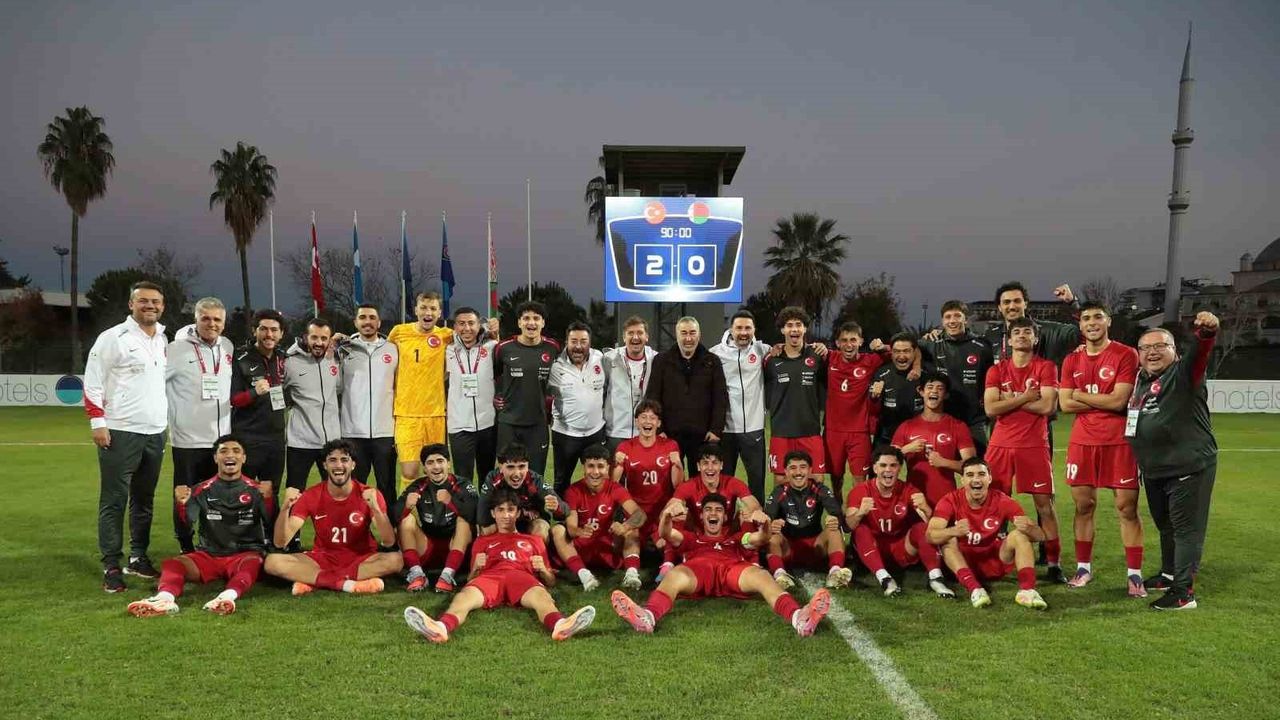 U19 Milli Takımı Belarus'u 2-0 yenerek Elit Tur'a yükseldi