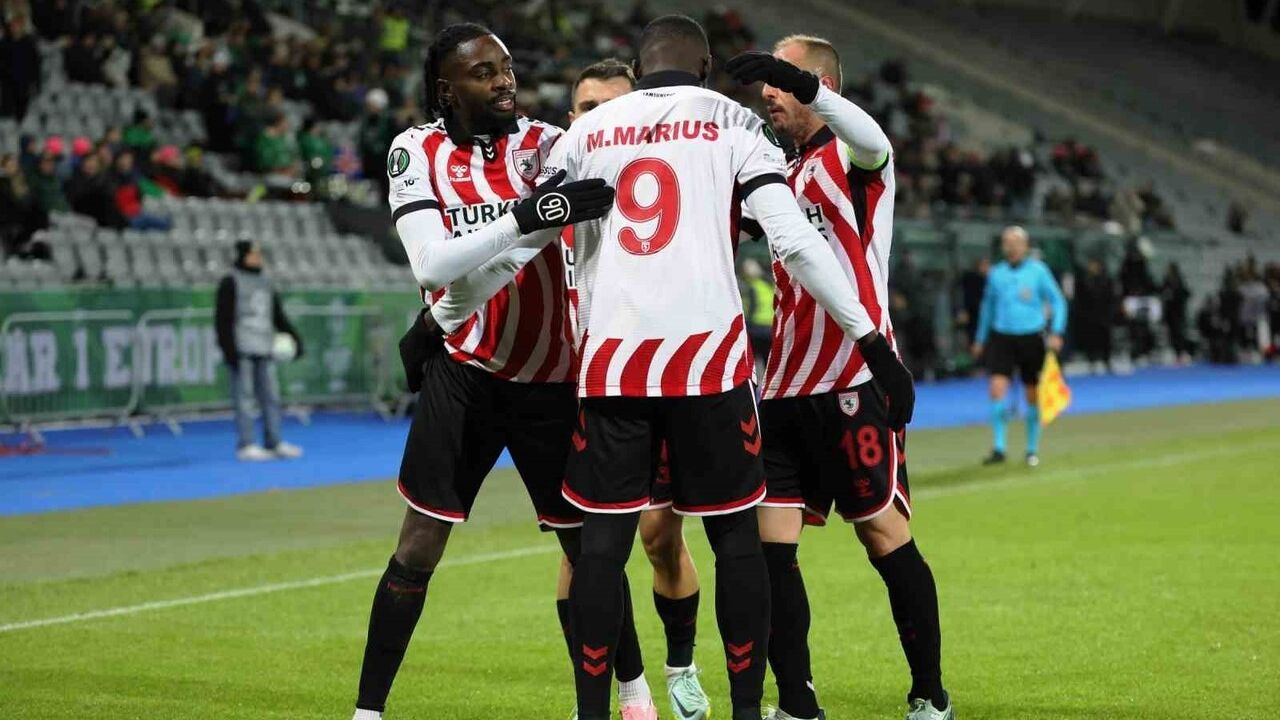 UEFA Konferans Ligi: Breidablik 1-1 Samsunspor (İlk yarı)