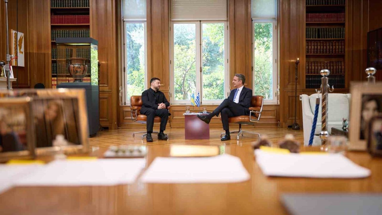 Ukrayna ile Yunanistan arasında doğalgaz niyet mektubu imzalandı