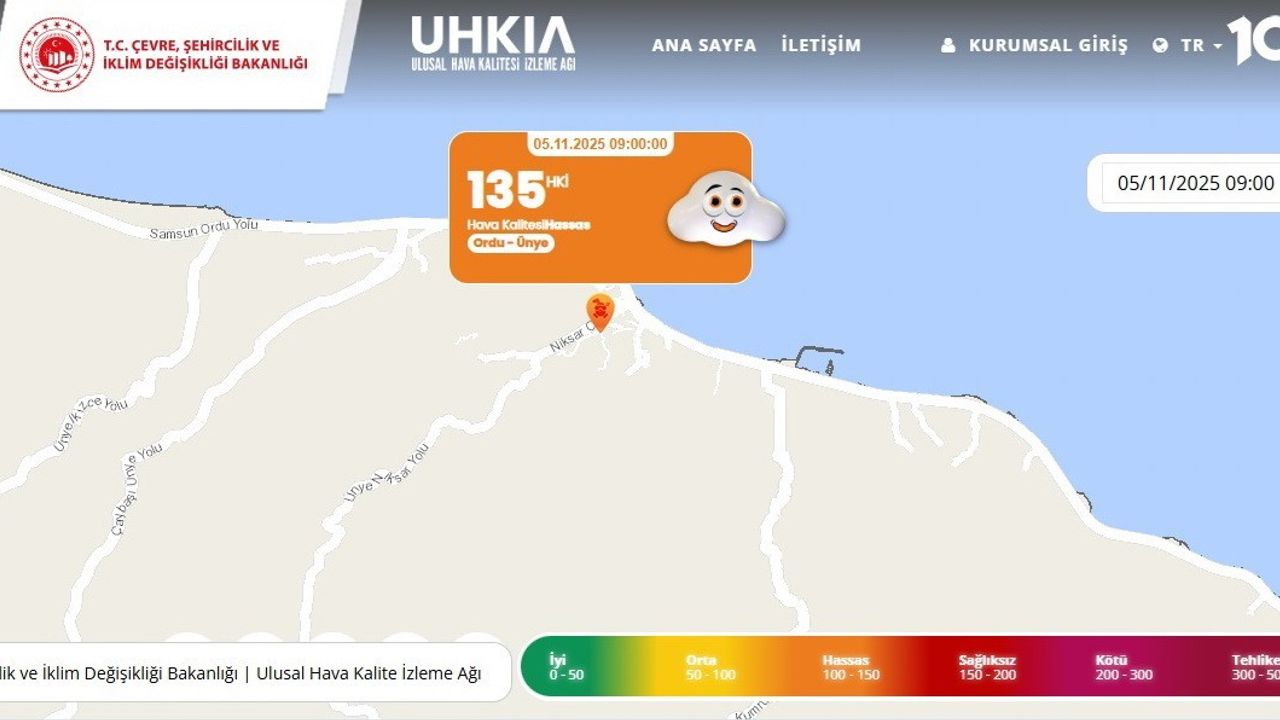 Ünye: Karadeniz'in En Kirli Hava Kalitesine Sahip İlçesi